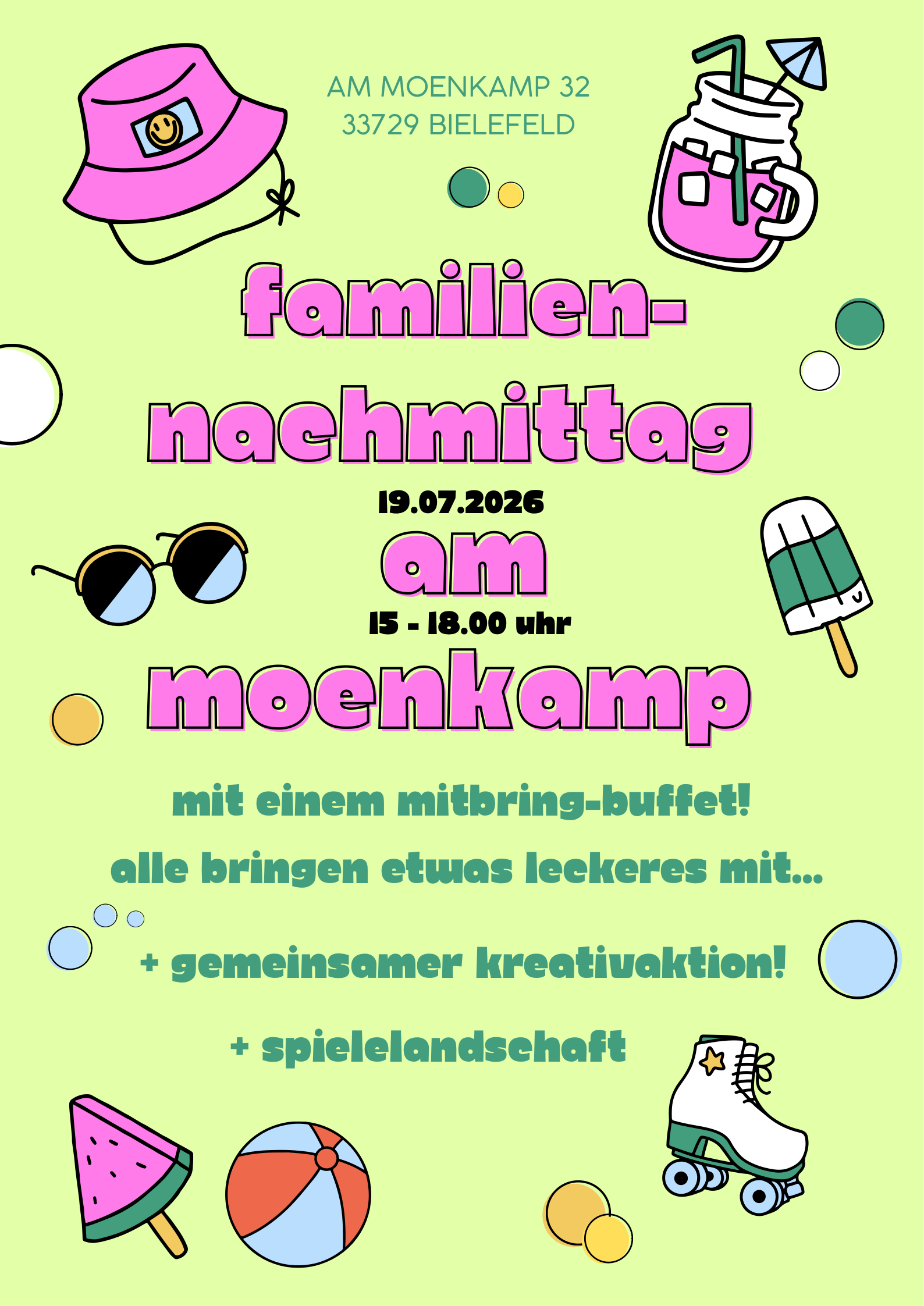 Familienfest am Moenkamp