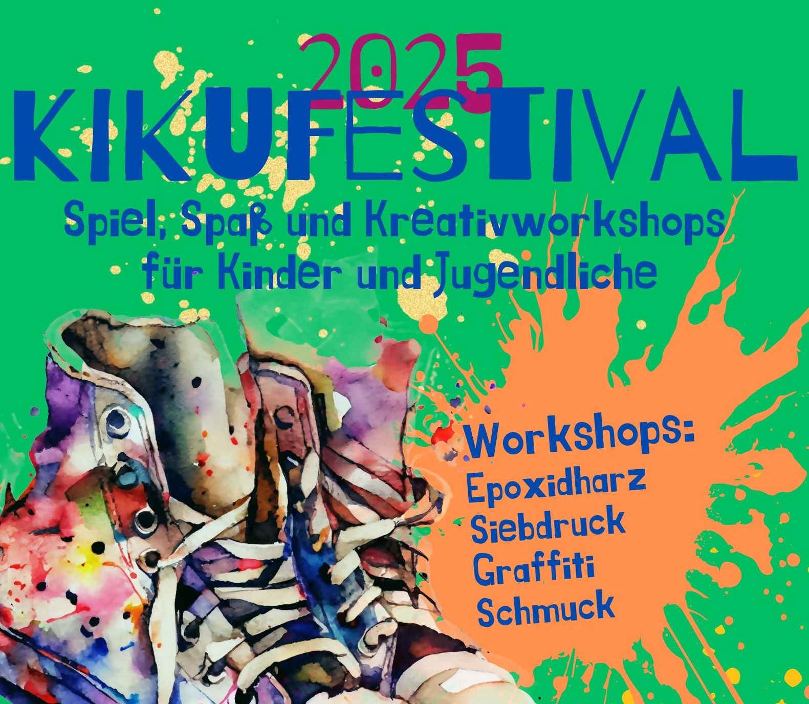 Kinderkunstfestival in Baumheide am 10. Mai 2025