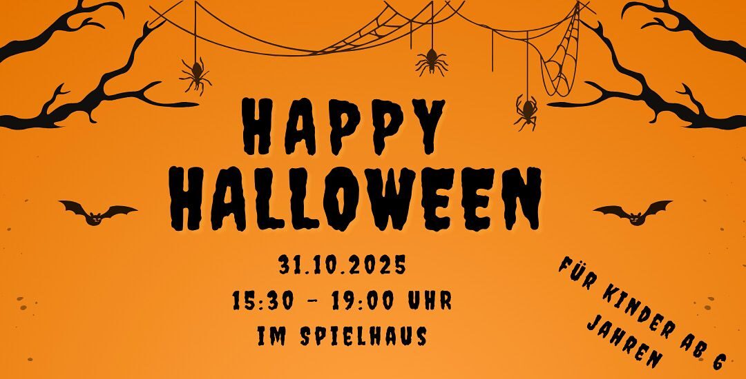 Halloweenparty im Spielhaus